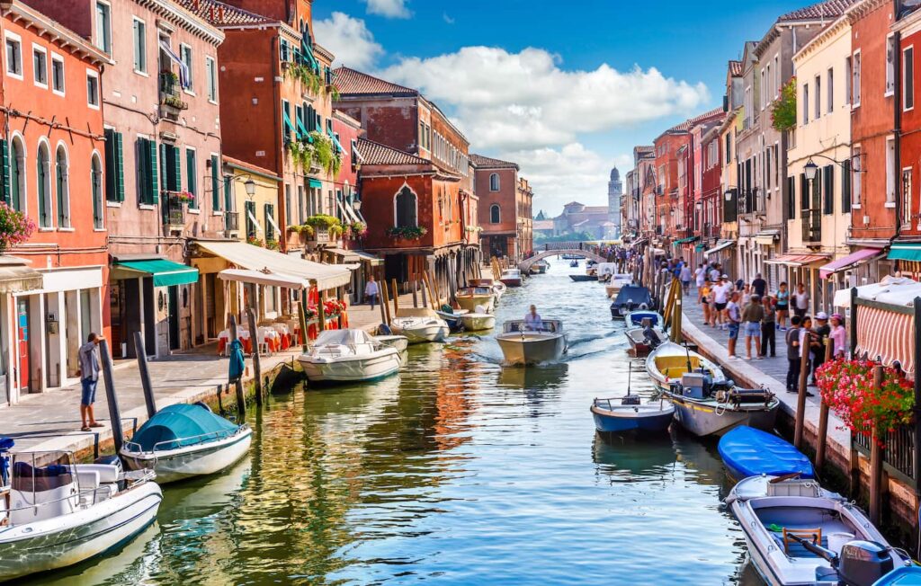 Anreise nach Murano Vaporetti Venedig