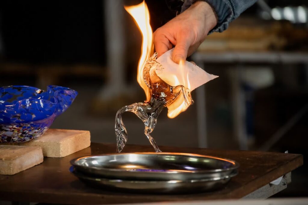 murano burano gita in barca e dimostrazione soffiatura del vetro